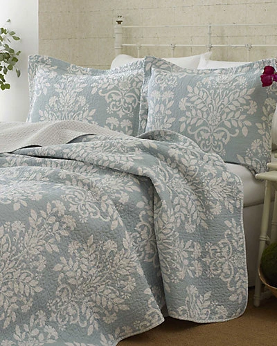 Laura Ashley Rowland Quilt Set Home 1 Laura Ashley Rowland Quilt Set Home