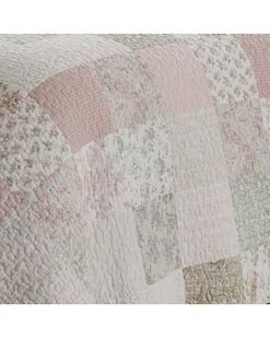 Laura Ashley Celina Patchwork 3Pc Quilt Set Home 8 Laura Ashley Celina Patchwork 3Pc Quilt Set Home -Laura Ashley 3030029875 RLLD 4