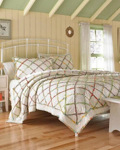 Laura Ashley Ruffle Garden Quilt Collection Home