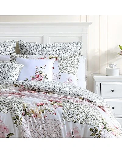 Laura Ashley Ilyn 7Pc Pink Comforter Set Home 2 Laura Ashley Ilyn 7Pc Pink Comforter Set Home - Image 2
