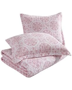 Laura Ashley 3Pc Rose Quilt Set Home 7 Laura Ashley 3Pc Rose Quilt Set Home -Laura Ashley 3030243191 RLLD 3