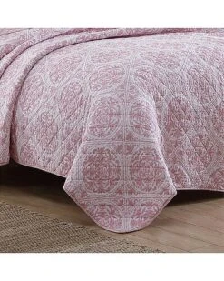 Laura Ashley 3Pc Rose Quilt Set Home 8 Laura Ashley 3Pc Rose Quilt Set Home -Laura Ashley 3030243191 RLLD 4