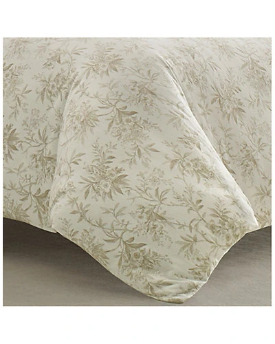 Laura Ashley Faye Toile Flannel Duvet Cover Set Home 2 Laura Ashley Faye Toile Flannel Duvet Cover Set Home - Image 2