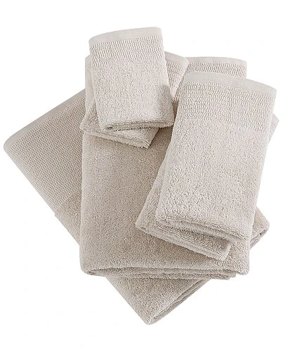 Laura Ashley Galveston Cotton Terry 6pc Towel Set Home 1 Laura Ashley Galveston Cotton Terry 6pc Towel Set Home