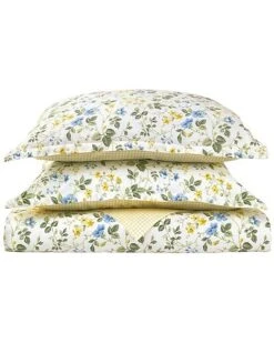 Laura Ashley Meadow Floral 100% Cotton 300 Thread Count Sateen Duvet Cover Set Home -Laura Ashley 3030349731 RLLD 3