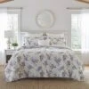 Laura Ashley Keighley Of Cotton Reversible Quilt Set Home