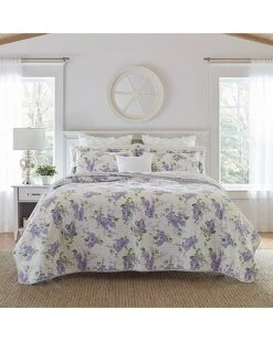 Laura Ashley Keighley Of Cotton Reversible Quilt Set Home
