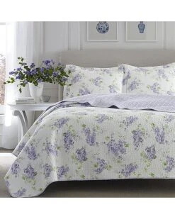 Laura Ashley Keighley Of Cotton Reversible Quilt Set Home -Laura Ashley 3030365107 RLLD 5