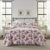Laura Ashley Idia Of Cotton Reversible Quilt Set Home