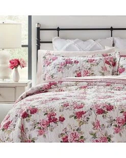 Laura Ashley Idia Of Cotton Reversible Quilt Set Home 9 Laura Ashley Idia Of Cotton Reversible Quilt Set Home -Laura Ashley 3030365108 RLLD 5
