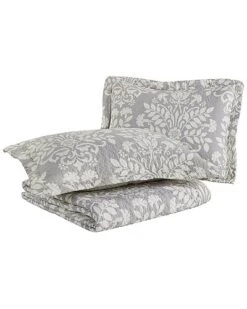 Laura Ashley Rowland Of Cotton Reversible Quilt Set Home -Laura Ashley 3030365109 RLLD 3