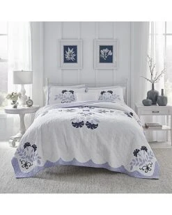 Laura Ashley Rosaleen Cotton Quilt Home
