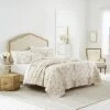 Laura Ashley Breezy Floral 3Pc Quilt Set Home