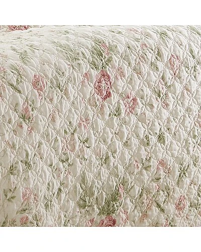 Laura Ashley Breezy Floral 3Pc Quilt Set Home 5 Laura Ashley Breezy Floral 3Pc Quilt Set Home - Image 5