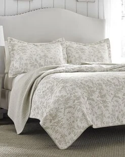 Laura Ashley Mberley Quilt Set Home