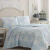 Laura Ashley Kenna Quilt/Sham Set Home