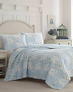 Laura Ashley Kenna Quilt/Sham Set Home