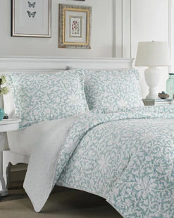 Laura Ashley Mia Quilt Set Home