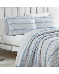 Laura Ashley Opal Blue Quilt Home