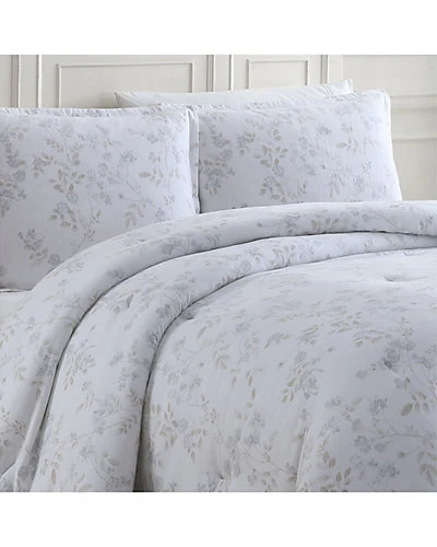Laura Ashley Fawna Brown Comforter/Sham Set Home 1 Laura Ashley Fawna Brown Comforter/Sham Set Home