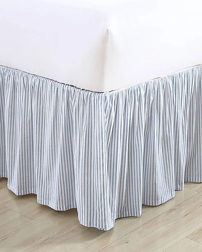 Laura Ashley Classics Blue Bed Skirt Home 2 Laura Ashley Classics Blue Bed Skirt Home - Image 2