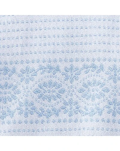 Laura Ashley Forever Eyelet 6Pc Blue Towel Set Home 3 Laura Ashley Forever Eyelet 6Pc Blue Towel Set Home - Image 3