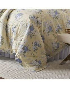 Laura Ashley Maybelle 4Pc Blue Comforter Set Home -Laura Ashley 3030919944 RLLD 3