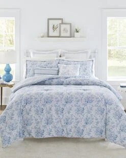 Laura Ashley Nina Comforter/Sham Set Home