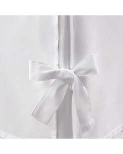 Laura Ashley Corner Ties Solid White Bed Skirt Home -Laura Ashley 3030919958 RLLD 3