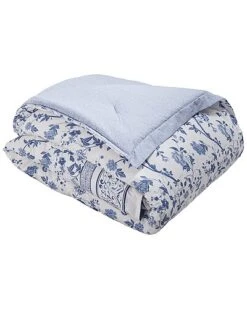 Laura Ashley Veronique 4Pc Blue Comforter Set Home -Laura Ashley 3030919959 RLLD 4