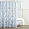 Laura Ashley Nnalise Floral Shower Curtain Home