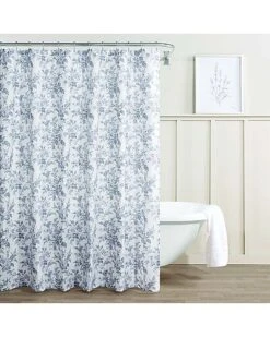 Laura Ashley Nnalise Floral Shower Curtain Home