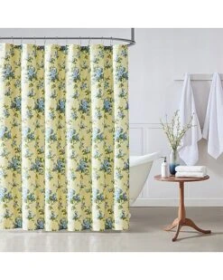 Laura Ashley Cassidy Yellow Shower Curtain Home
