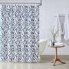 Laura Ashley Elise Blue Shower Curtain Home