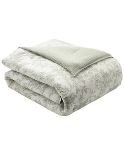 Laura Ashley Natalie 7Pc Sage Comforter Set Home 7 Laura Ashley Natalie 7Pc Sage Comforter Set Home -Laura Ashley 3030948557 RLLD 4