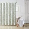 Laura Ashley Natalie Sage Shower Curtain Home