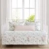 Laura Ashley Breezy Floral Of Cotton 4 Piece Quilted Daybed Cover Set Home