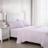 Laura Ashley Bella Cotton 300TC Sateen Sheet Set Home
