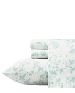 Laura Ashley Garden Palace Cotton Sheet Set Home