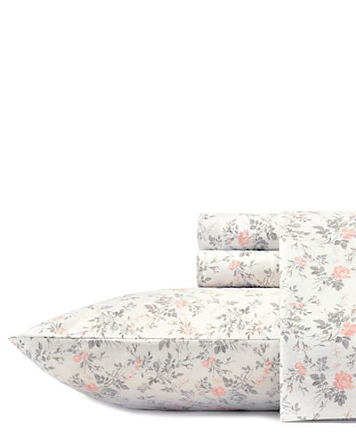 Laura Ashley Rosalie Flannel Sheet Set Home 1 Laura Ashley Rosalie Flannel Sheet Set Home