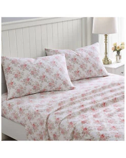 Laura Ashley Isalee Pink Sheet Set Home -Laura Ashley 3033700914 RLLD 4