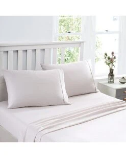 Laura Ashley Cerene Wellness 4Pc Blush Sheet Set Home