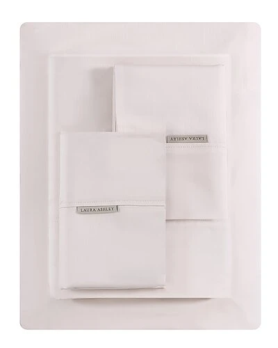 Laura Ashley Cerene Wellness 4Pc Blush Sheet Set Home 2 Laura Ashley Cerene Wellness 4Pc Blush Sheet Set Home - Image 2