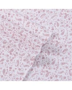 Laura Ashley Paisley Prance 4Pc Rose Sheet Set Home -Laura Ashley 3033919950 RLLD 4