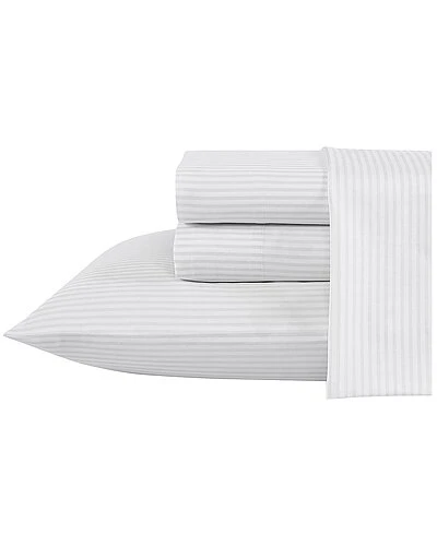 Laura Ashley Ramona 4Pc Grey Sheet Set Home 2 Laura Ashley Ramona 4Pc Grey Sheet Set Home - Image 2