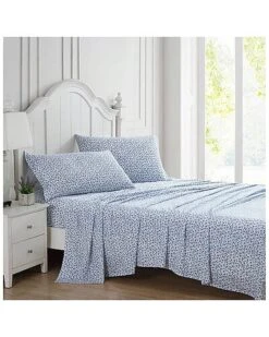 Laura Ashley Vange Vine Cotton Sheet Set Home