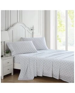 Laura Ashley Isana Cotton Sheet Set Home