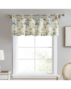 Laura Ashley Cassidy Yellow Tab Top Valance Home -Laura Ashley 3050996934 RLLD 3