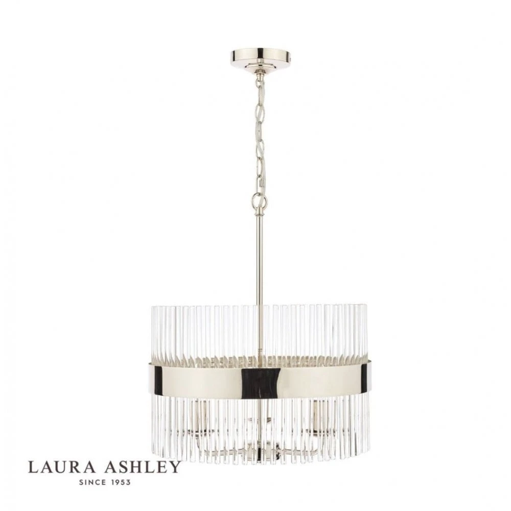 Laura Ashley ALEXA 3 Light Pendant Ceiling Light 2 Laura Ashley ALEXA 3 Light Pendant Ceiling Light - Image 2