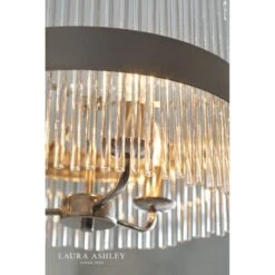 Laura Ashley ALEXA 5 Light Pendant Ceiling Light | Polished Chrome -Laura Ashley alexa 5 light pendant ceiling light polished chrome p20264 40117 image